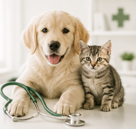 01_cane_gatto_stetoscopio